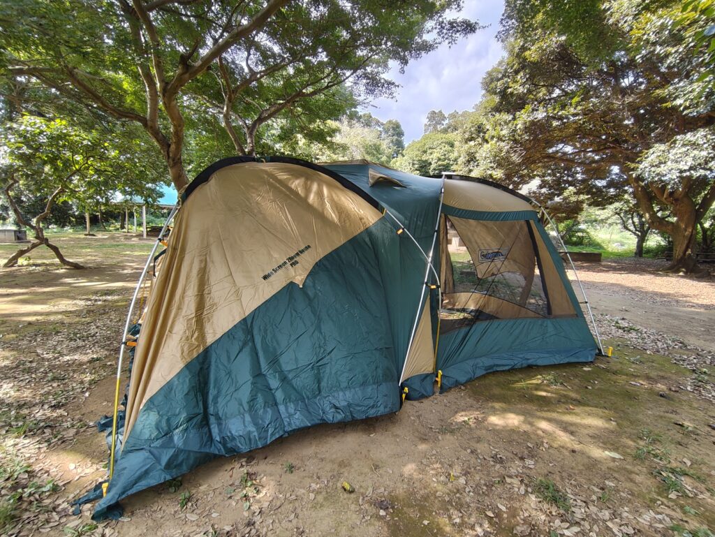 さぎやま記念公園 キャンプ